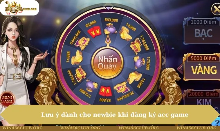 Lưu ý dành cho newbie khi đăng ký acc game
