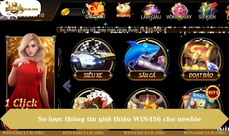 Giới Thiệu WIN456 109 Sơ lược thông tin giới thiệu WIN456 cho newbie